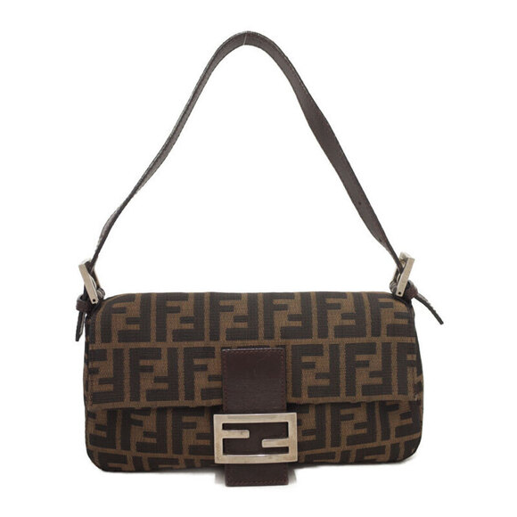 Fendi Handbags - FENDI Zucca Baguette Bag Shoulder